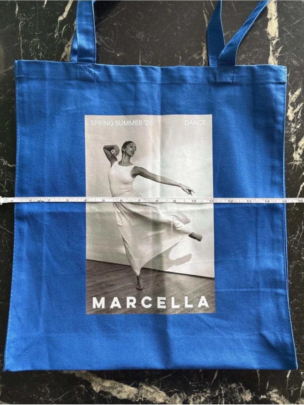 NWOT Marcella NYC Spring Summer 2026 DANCE Tote Bag Blue